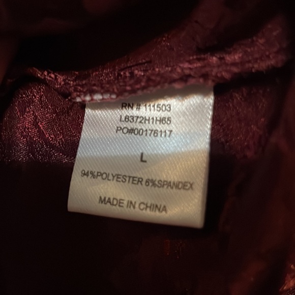 Peplum blouse with tie - Picture 4 of 4